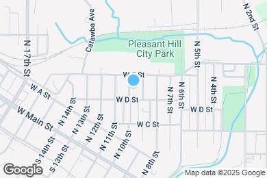 Map image of the property - 312 N 10th St