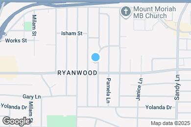 Map image of the property - 1608 Muse St