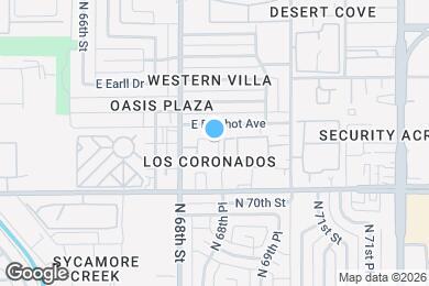 Map image of the property - 2935 N 68th St