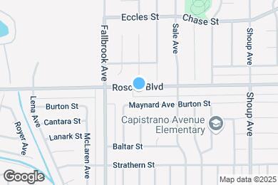 Map image of the property - 22700 Roscoe Blvd