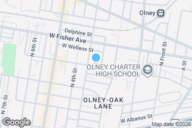 Map image of the property - 247 W Duncannon Ave