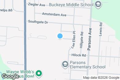 Map image of the property - 187 Currier Dr