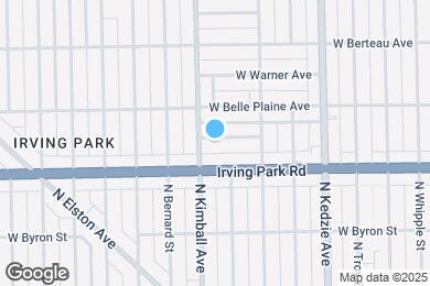 Map image of the property - 3349 W Cuyler Ave