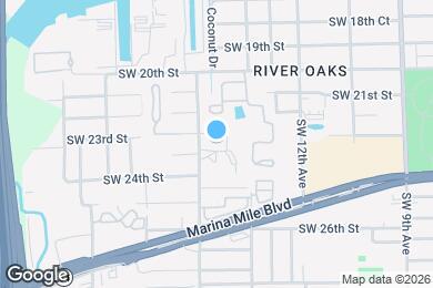 Map image of the property - 1445 SW 23rd Ct