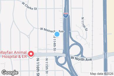 Map image of the property - 2358 N 114th St Unit A