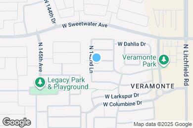 Map image of the property - 14251 W Windrose Dr