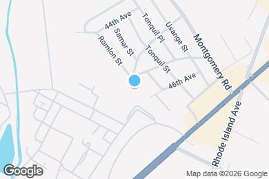 Map image of the property - 4501 Romlon St