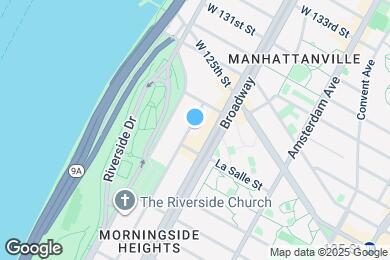 Map image of the property - 100 Claremont Ave