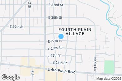 Map image of the property - 4106 NE 47th Ave