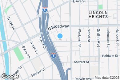 Map image of the property - 2125 Manitou Ave