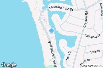 Map image of the property - 1910 Gulf Shore Blvd N