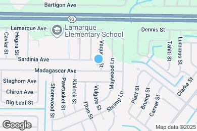 Map image of the property - 4431 Vaquero St