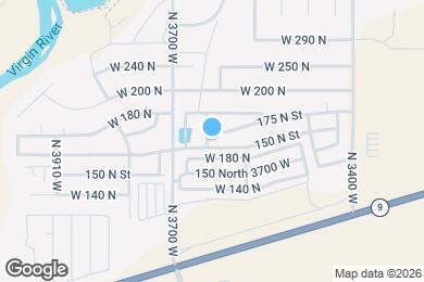 Map image of the property - 3614 W 150 N