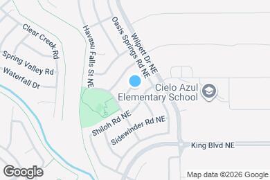 Map image of the property - 1232 Maple Meadows Dr NE