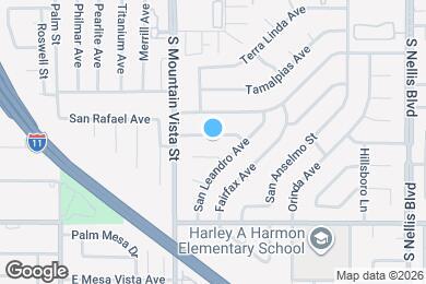 Map image of the property - 4693 Livermore Ave