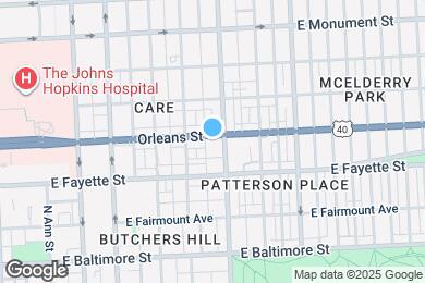 Map image of the property - 2231 Orleans St