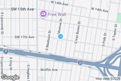 Map image of the property - 1701 S Monroe St