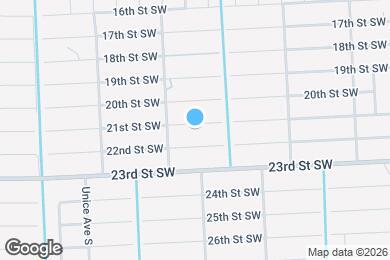 Map image of the property - 3411 21st St SW