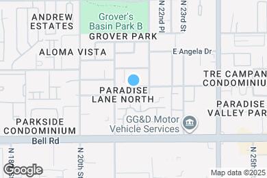 Map image of the property - 2128 E Danbury Rd