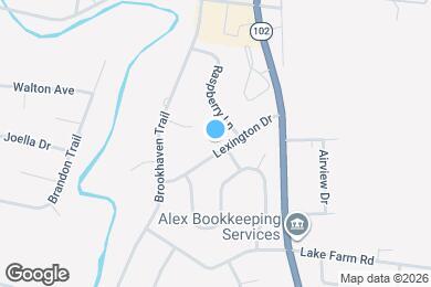 Map image of the property - 209 Lexington Dr