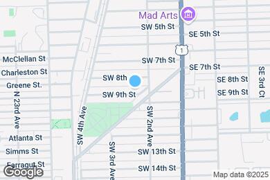 Map image of the property - 222 SW 9th St