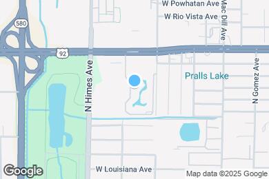 Map image of the property - Tuscany Pointe at Tampa Apartment Homes