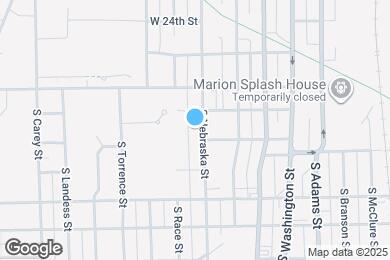 Map image of the property - 2718 S Nebraska St