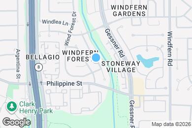 Map image of the property - 8015 Windy Creek Dr