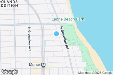 Map image of the property - 1319.5 W Estes Ave