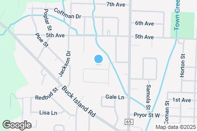 Map image of the property - 1304 Aston St