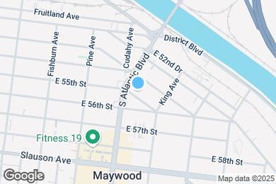 Map image of the property - 4521 E 55th St