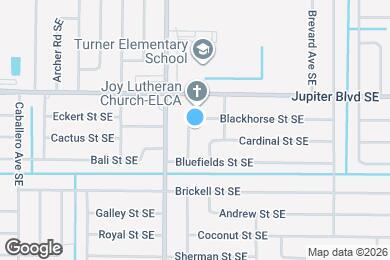 Map image of the property - 547 Gasparilla Ave SE