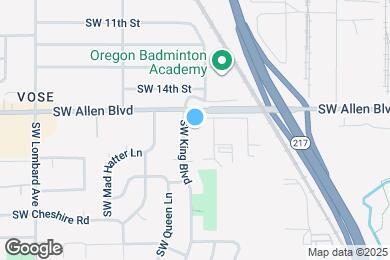 Map image of the property - Alturas Vose Townhomes