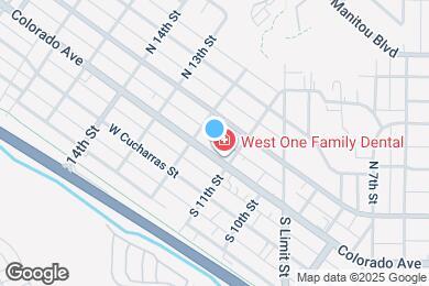 Map image of the property - 1120 W Colorado Ave