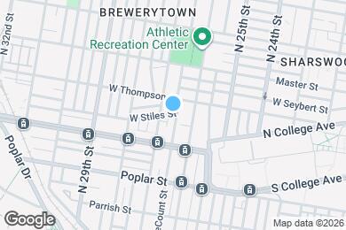 Map image of the property - 1250 N Taney St