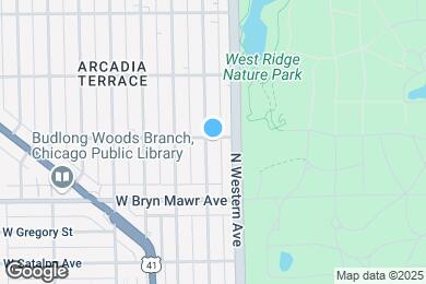 Map image of the property - 2421 W Hollywood Ave