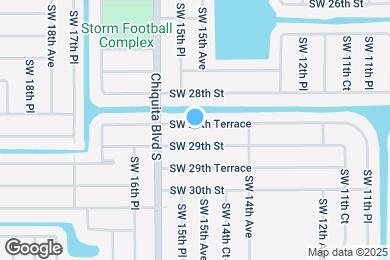 Map image of the property - 1508 SW 28th Terrace