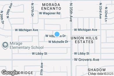 Map image of the property - 3601 W Villa Rita Dr