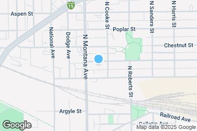 Map image of the property - 1223 Walnut St