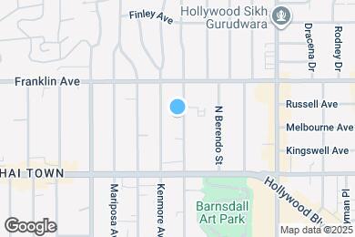 Map image of the property - 1815 N Edgemont St