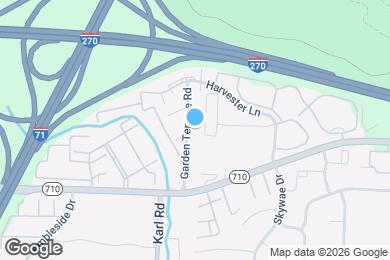 Map image of the property - 6856 Garden Terrace Rd