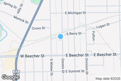 Map image of the property - 618 Dennis St