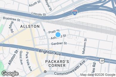 Map image of the property - 19 Ashford St