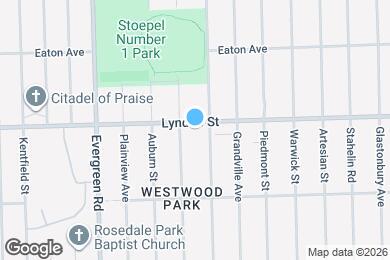 Map image of the property - This beautifully updated 3-bedroom, 1-bath single-family home is ready for move-in!