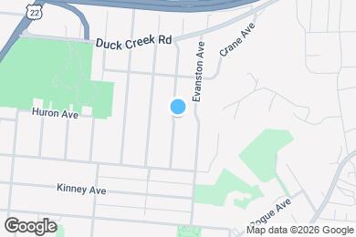 Map image of the property - 3406 Wabash Ave