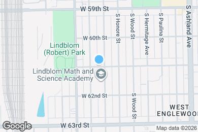 Map image of the property - 1910 W 61st St