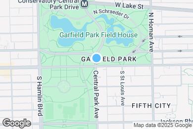 Map image of the property - 3001 N Central Park Ave