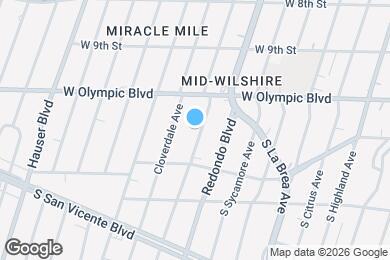 Map image of the property - 1043 Meadowbrook Ave