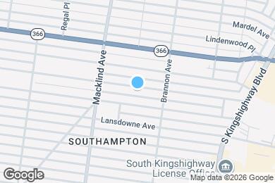 Map image of the property - 5244 Bancroft Ave