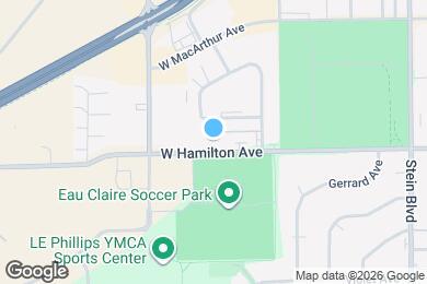 Map image of the property - 1050 W Hamilton Ave